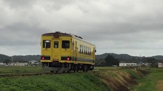 いすみ鉄道上総中川⇒国吉を行くいすみ350型