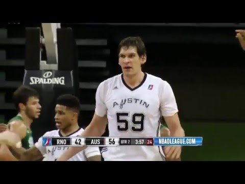 Boban Marjanovic's Breakout w/ the Austin Spurs: 34 Points, 13 Rebounds!