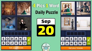4 Pics 1 Word September 20 2022 Daily Puzzle Answer