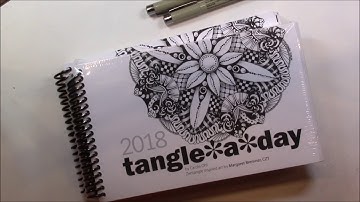 Tangle A Day Calendar preview 2018