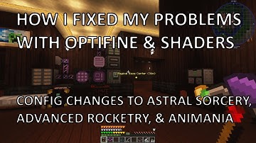 Minecraft Forge 1.12.2 - How to Fix OptiFine Shader Conflicts - Glitches with Sky or JEI Search