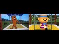 Teletubbies: Minecraft Dancing Bear (2018 VS 2023)