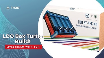 LIVE🔴 LDO Box Turtle Build Pt 1 - With Tor!