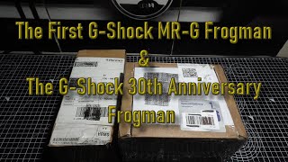 The First MR-G 1-1 Frogman and the 30th Anniversary Frogman