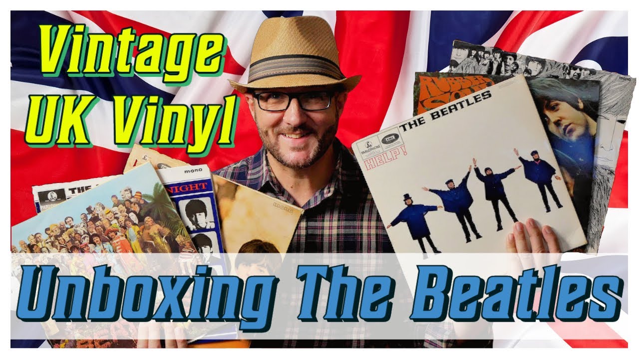 UNBOXING Vintage BEATLES UK LPs & 'Please, Please Me' GOLD STEREO