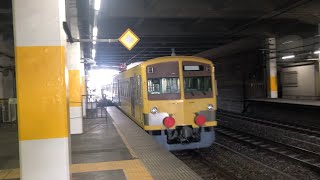 EF210に牽引される西武線101系【JR武蔵野線新秋津駅より】