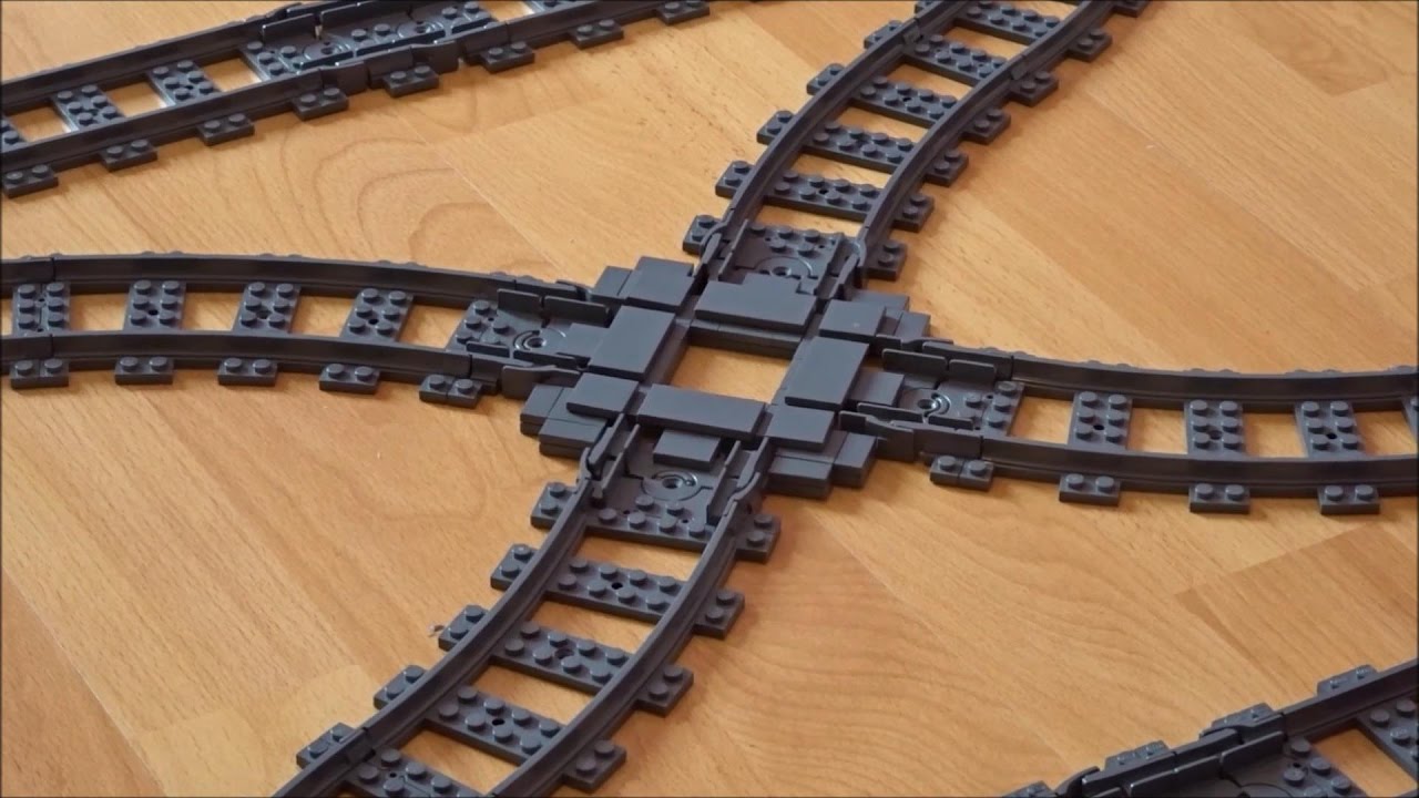 Les rails du train Lego