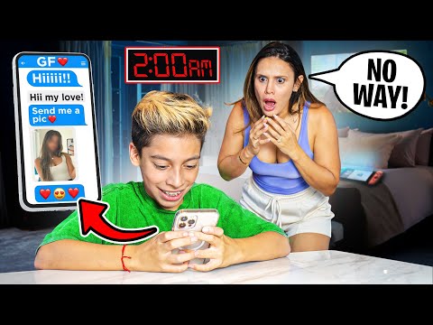 We CAUGHT our Son TEXTING a GIRL at 2am!! (SHOCKING) | The Royalty Family