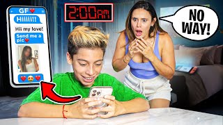 We CAUGHT our Son TEXTING a GIRL at 2am!! (SHOCKING) | The Royalty Family