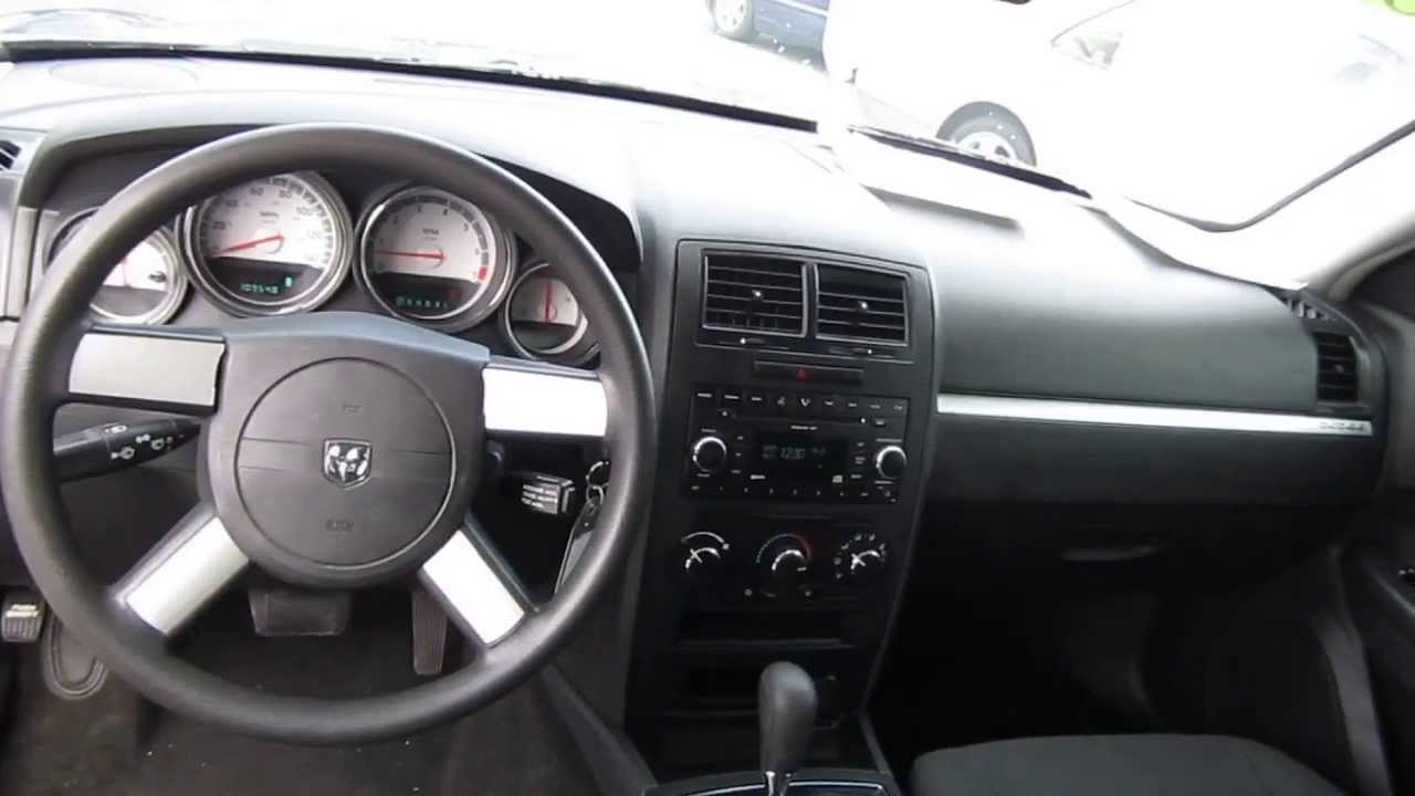 2008 Dodge Charger Black Stock L326914 Interior Youtube