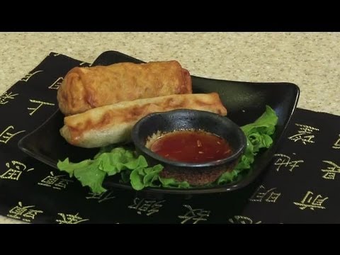 How to Reheat an Egg Roll in a Toaster Oven : Chinese Food at Home