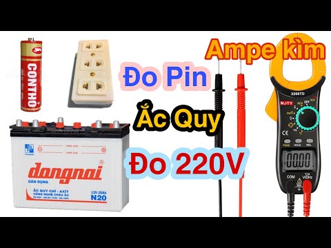 Video Hướng dẫn Đo Volt (Von) , Pin , Ắc quy, Điện 220V bằng... - youtube