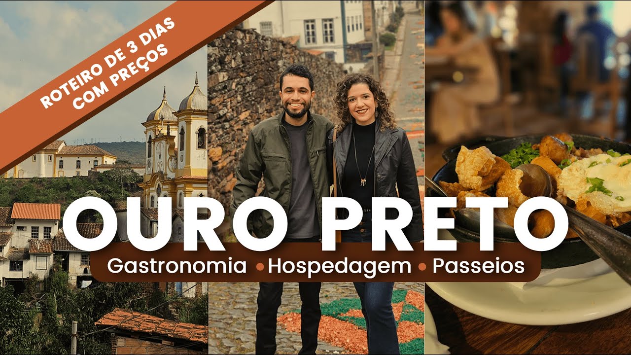 CONHEÇA OURO PRETO MG | Roteiro de 3 dias COM PREÇOS pela cidade histórica de Minas Gerais