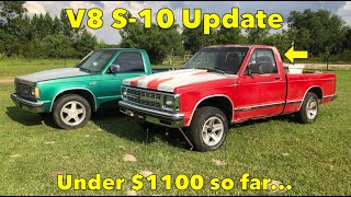 V8 S-10 Project Update