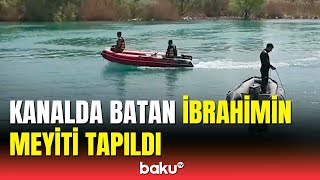 Fhn Ceyranbatan Su Kanalında Batan İbrahimlə Bağlı Məlumat Yaydı