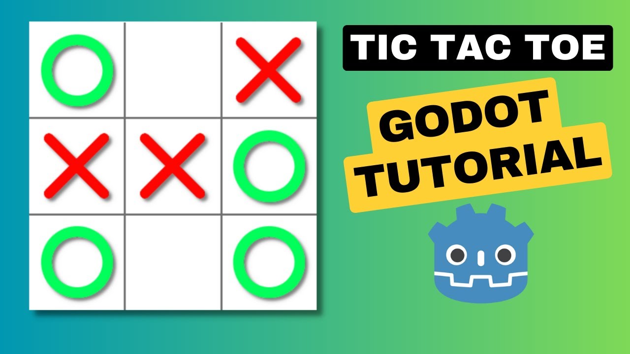 Beginner Godot Tutorial - How To Make Tic Tac Toe 