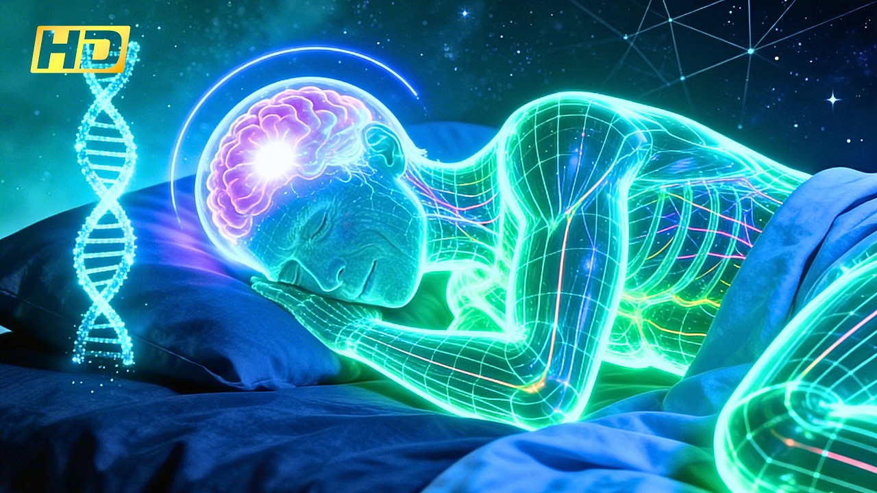 528Hz | Fall Into Deep Healing Sleep Tonight • Calm Anxiety • Boost Natural Melatonin...