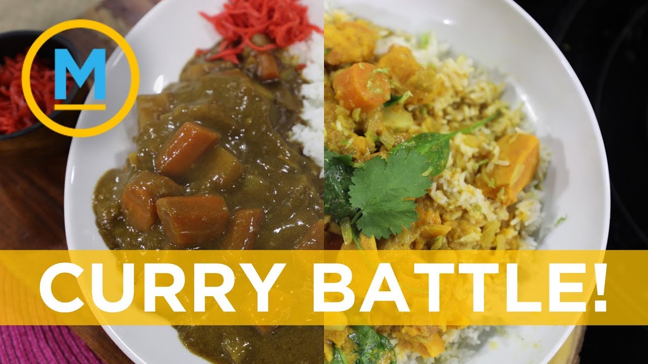 Indian curry and Japanese curry face-off in an ingredient challenge