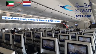 Trip Report | Kuwait Airways B777300 | Kuwait  Amsterdam | Economy | 4K