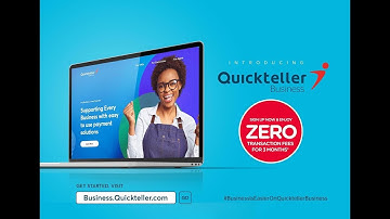 Quickteller Business in 30 seconds
