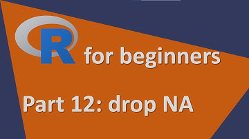 R for beginners | Part 12: Remove missing values | Most important R commands