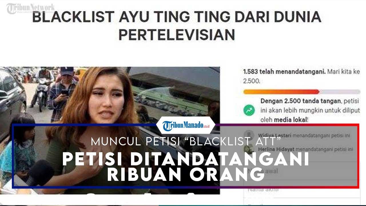 Link petisi ayu ting ting