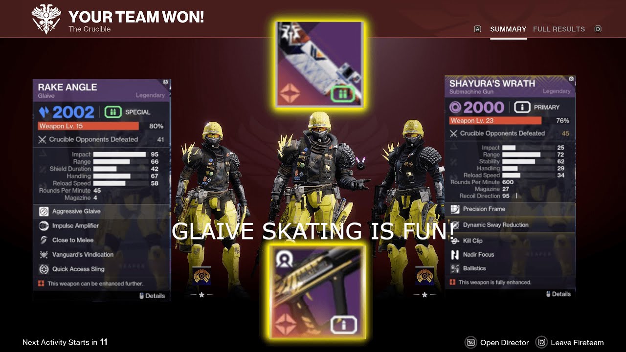 Glaive Skating is So Much Fun in Destiny 2 (glaive +Smg) - YouTube