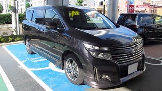 2013 NISSAN ELGRAND HighwaySTAR - Exterior & Interior