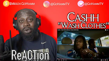 American Reacts | CASHH - Wash Clothes [GoHammTV]