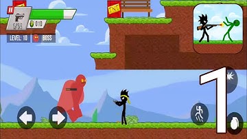 Stick Vs Zombies - Gameplay walkthrough Part 1 (Android, iOS )