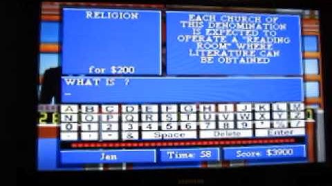 Jeopardy! Nintendo 64 Second Run: Game 3, Part 2