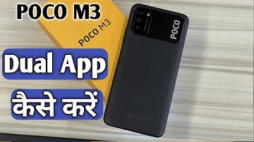 Poco M3 Dual App | How To Double App in Poco M3 | AksTech4u