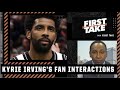 Stephen A.: I COMPLETELY support Kyrie heckling back the fans! | First Take