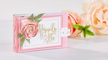 Becca Feeken 3D Vignette Mini Album | Wedding Album with Kim Kesti