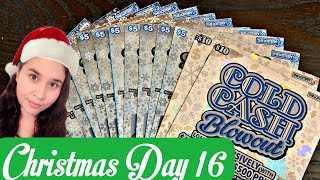 10X’s $5 TICKETS DAY 16 OF 25 DAYS OF CHRISTMAS MASSACHUSETTS LOTTERY