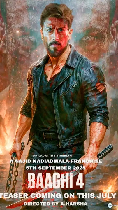 Baaghi 4 movie ka trailer #youtube #tigershroff