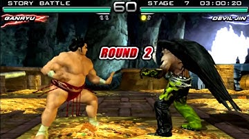 Tekken Dark Resurrection Devil Jin Playthrough [PPSSPP]