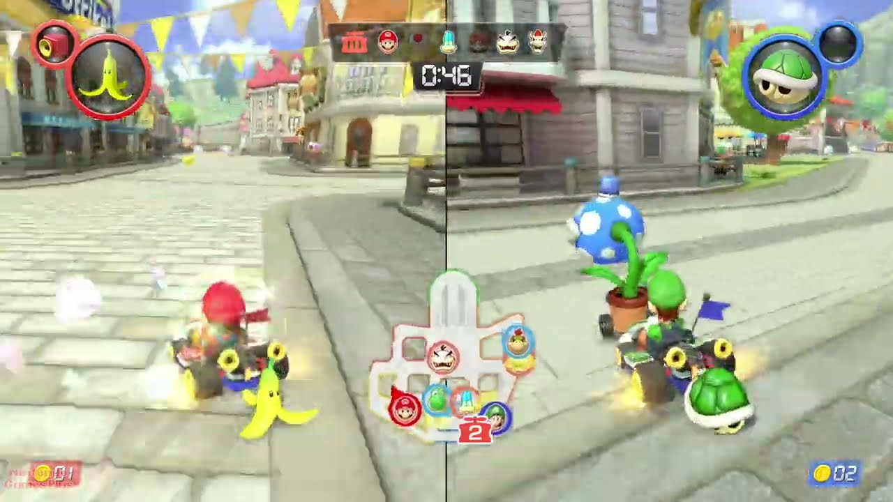 Mario Kart 8 Deluxe Battle – 2 Players Renegade Roundup