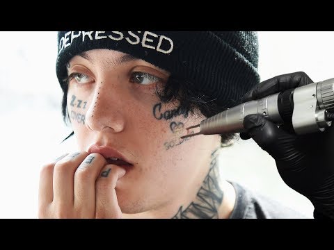 Removing LIL XAN'S Face Tattoos