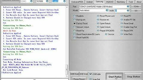 SamSung 7582 Pattern Unlock By Factory Reset Done With Miracle Box