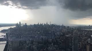 New York City Time Lapse Rain Weather Storm