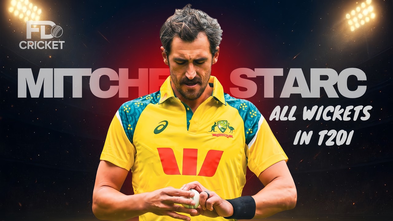 Mitchell Starc – All Wickets in T20I Cricket | Fast Bowling Compilation ...