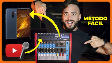 Como Fazer Live com Celular Android e Mesa de Som (Usando Playback)