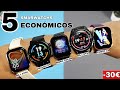 5 RELOJES ECONOMICOS que debes CONOCER ⌚ Haylou, Mibro, No.1 y CUBOT por -30€