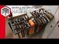 How to make a metal hammer rack without a welder How to make a metal hammer rack without a welder