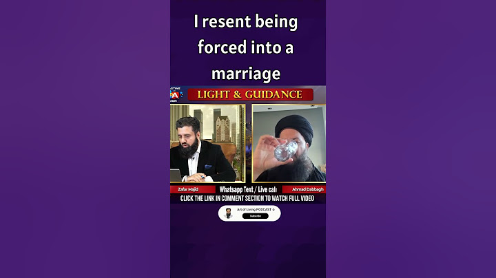 I Resent Being Forced into a Marriage | Art of Living Podcast with Zafar Majid