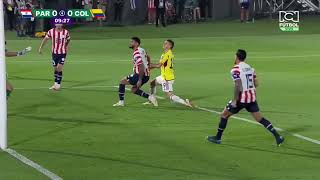 Paraguay 0-1 Colombia / Partdido completo/ fecha 6, Eliminatorias Sudamericanas al Mundial 2026