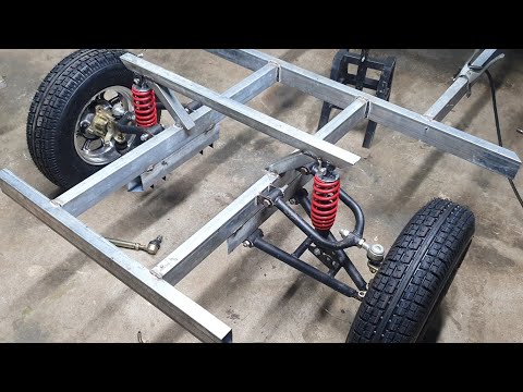 Video CHẾ OTO ĐIỆN VỚI HỆ THỐNG TREO CÀNG CHỮ A P1 - youtube