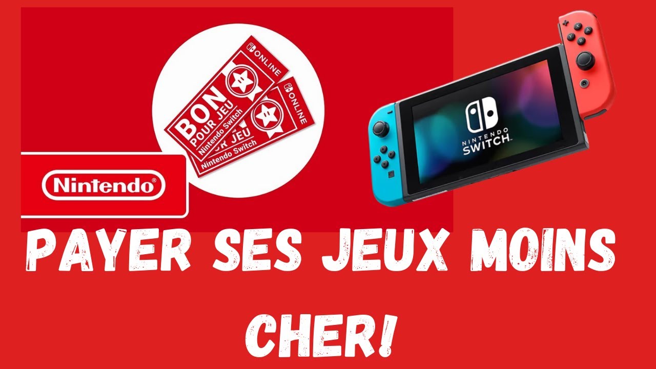 COMMENT ACHETER DES BONS NINTENDO SWITCH (ONLINE) POUR PAYER SES JEUX MOINS  CHER? + POINT OR 