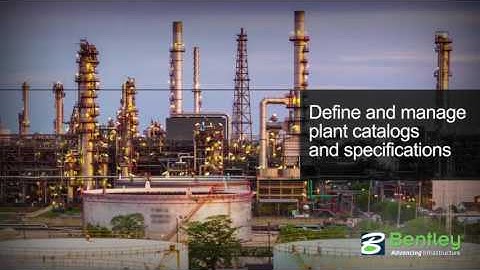 Define and Manage Plant Catalogs and Specifications